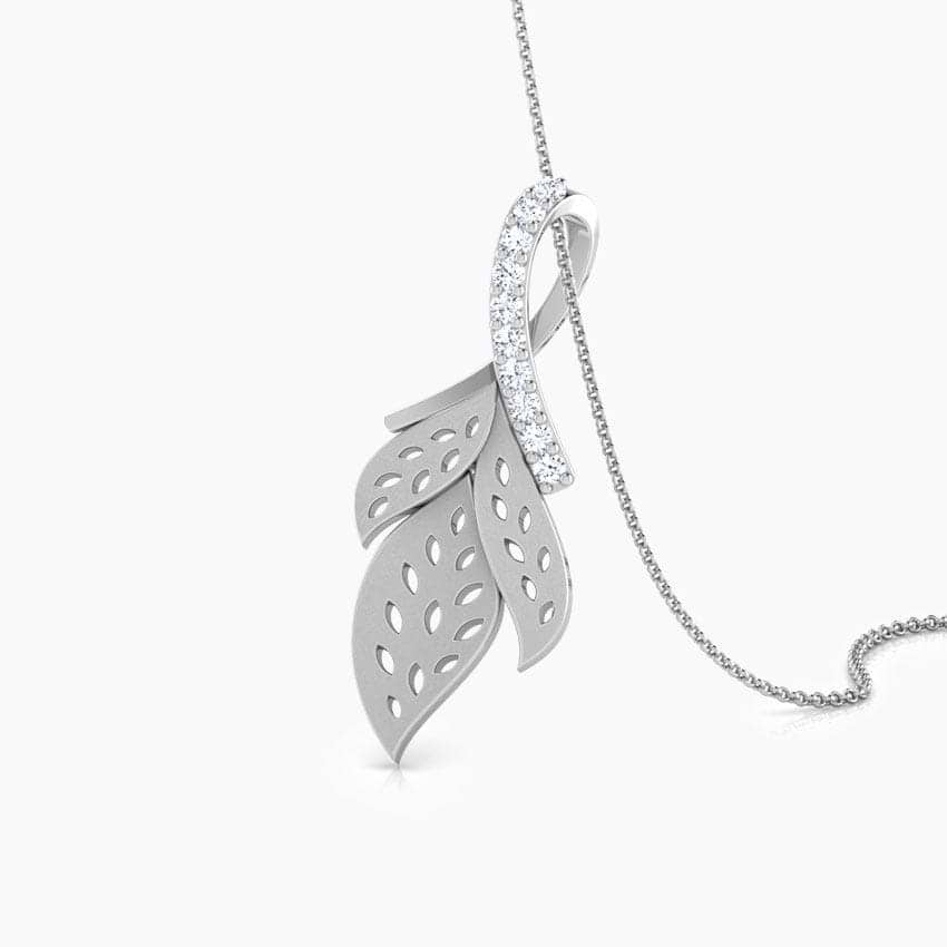 Royal Illusion Platinum Pendant