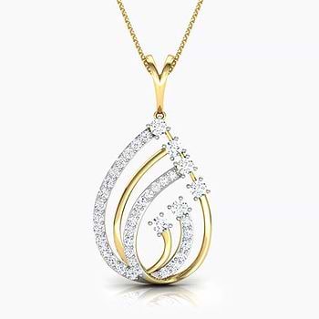 Trio Sparkle Diamond Pendant