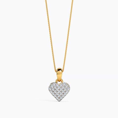 Chloe Heart Diamond Pendant