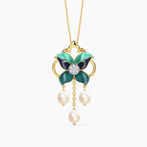 Aamira Iris Pearl Pendant