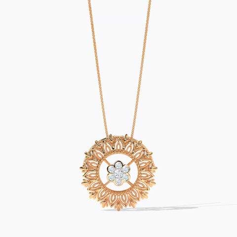 Myreen Cluster Diamond Pendant