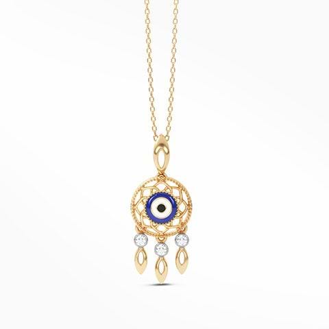 Dreamier Evil Eye Diamond Pendant