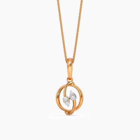 Swish Diamond Pendant