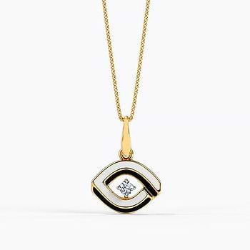 Everyday Evil Eye Diamond Pendant