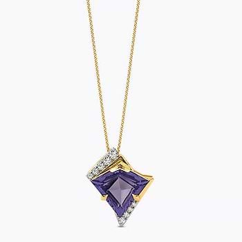 Victorious Violet Gemstone Pendant