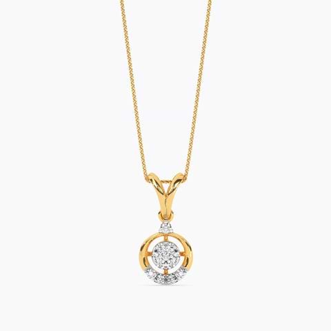 Celestial Cycles Diamond Pendant