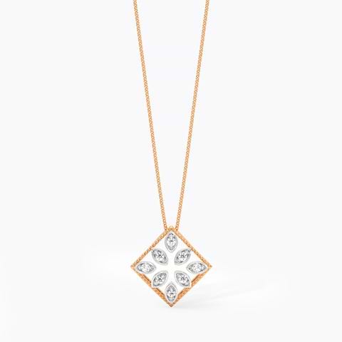 Elan Lune Diamond Pendant