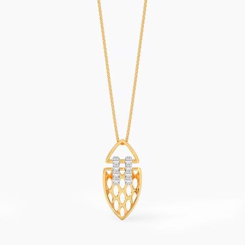 Eterna Weave Diamond Pendant