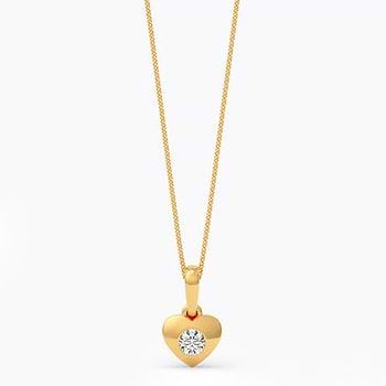 Mini Amor Diamond Pendant