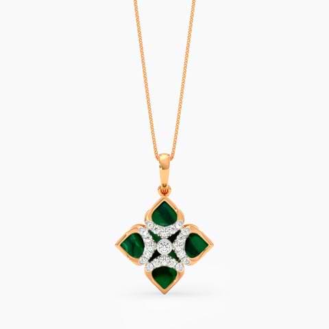 Myst Malache Gemstone Pendant