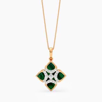 Myst Malache Gemstone Pendant