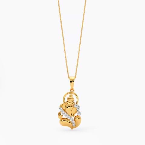 Ganaraya 22k Diamond Pendant