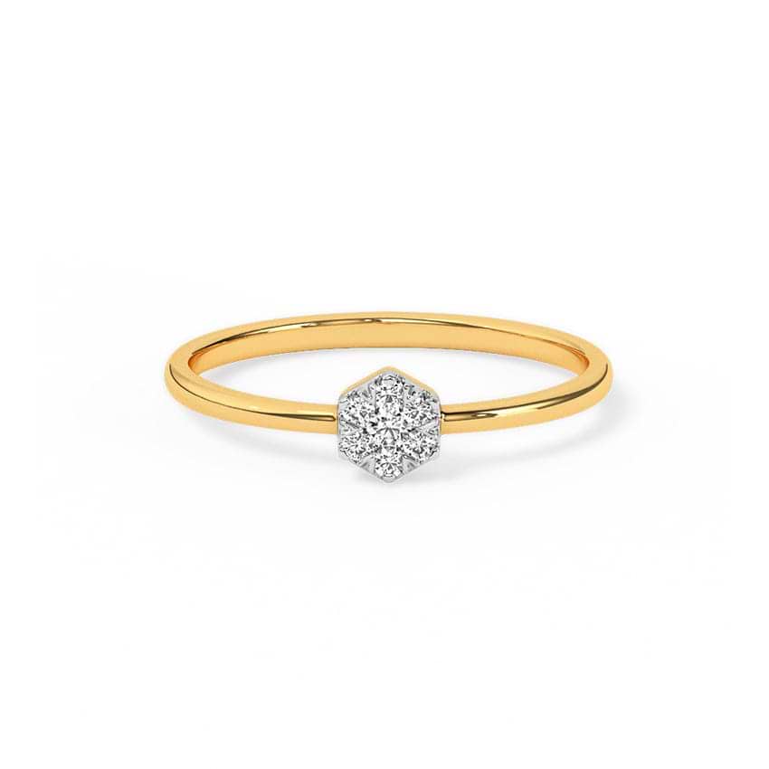 Alliance Webs Diamond Ring