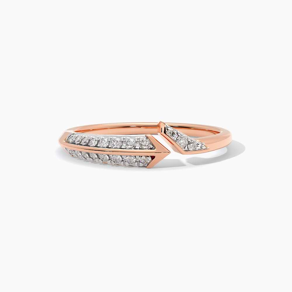 Wing Buds Diamond Ring