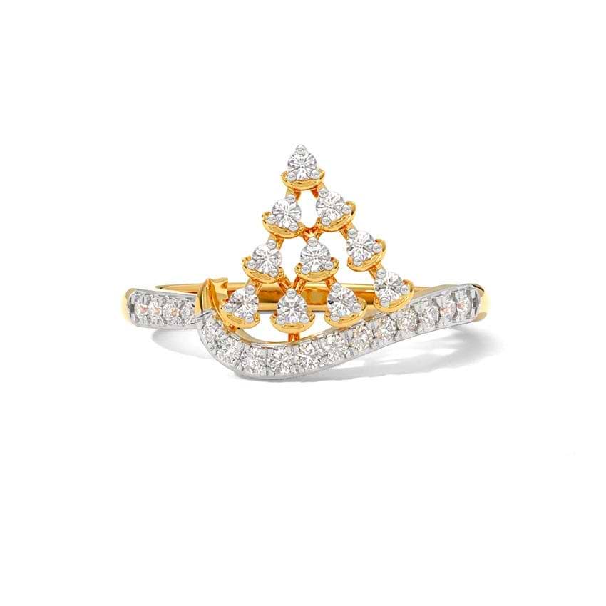 Golden Ghat Diamond Ring