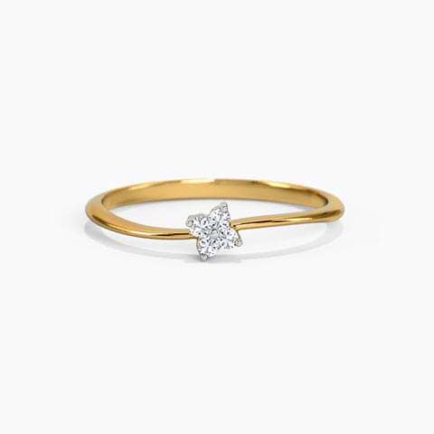 Mrignaini Gold Diamond Ring