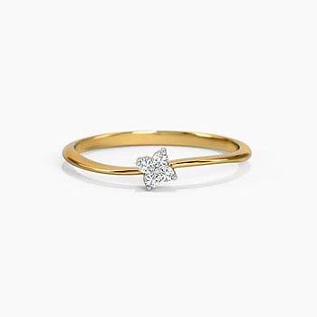 Mrignaini Gold Diamond Ring