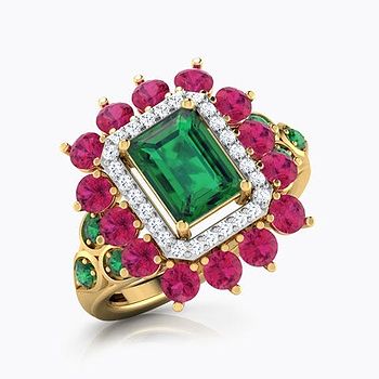 Zenia Gemstone Ring