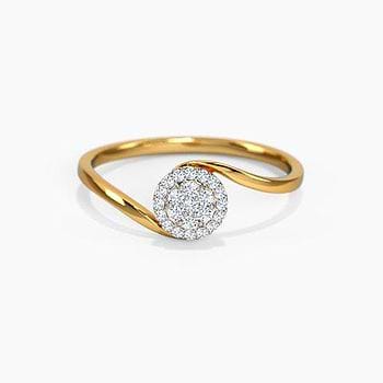 Claire Cluster Diamond Ring