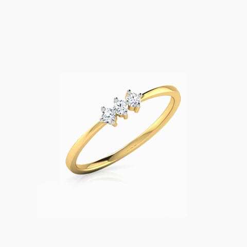 Alaina 3-Stone Diamond Ring