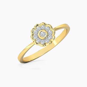 Floweret Diamond Ring
