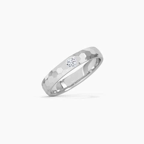 Emily Platinum Band for Her