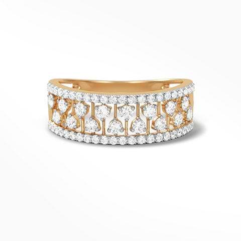Linear Diamond Band