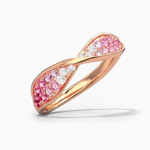 Cupid Twisty Diamond Ring