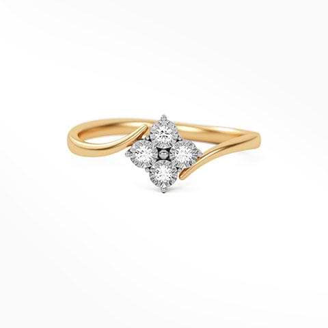 Quad Miracle Plate Diamond Ring