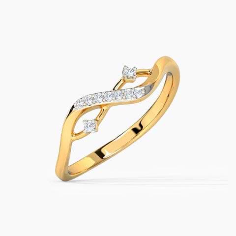 Sparkle Intertwined Infinity Diamond Ring