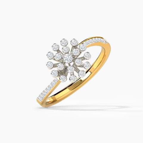 Jewel Ripple Diamond Ring