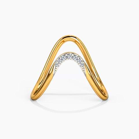Glowy Diamond Vanki Ring
