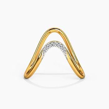 Glowy Diamond Vanki Ring