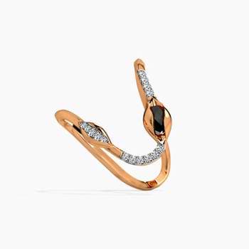 Wavy Vamika Gemstone Ring Wavy Vamika Gemstone Ring