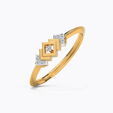 Diamond Quarrel Ring