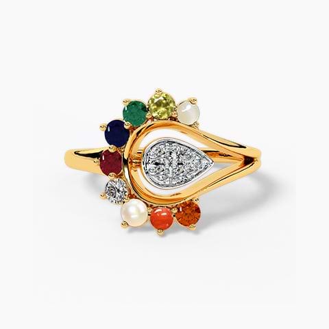 Spectrum Sparkle Navratna Ring