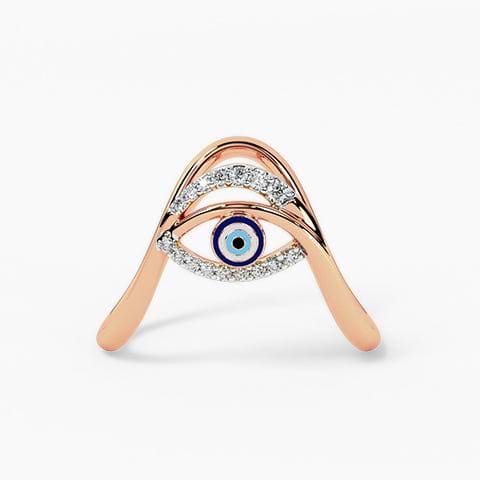Enigma Evi Eye Diamond Vanki Ring