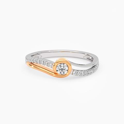 Kaori Platinum Diamond Ring