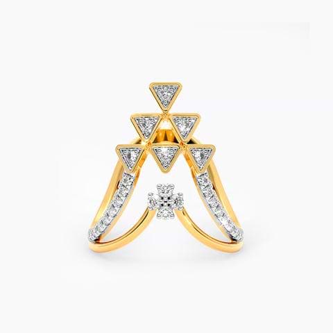 Sash Diamond Vanki Ring