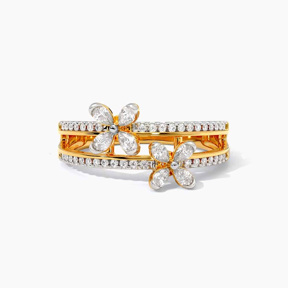 Flora Diamond Band