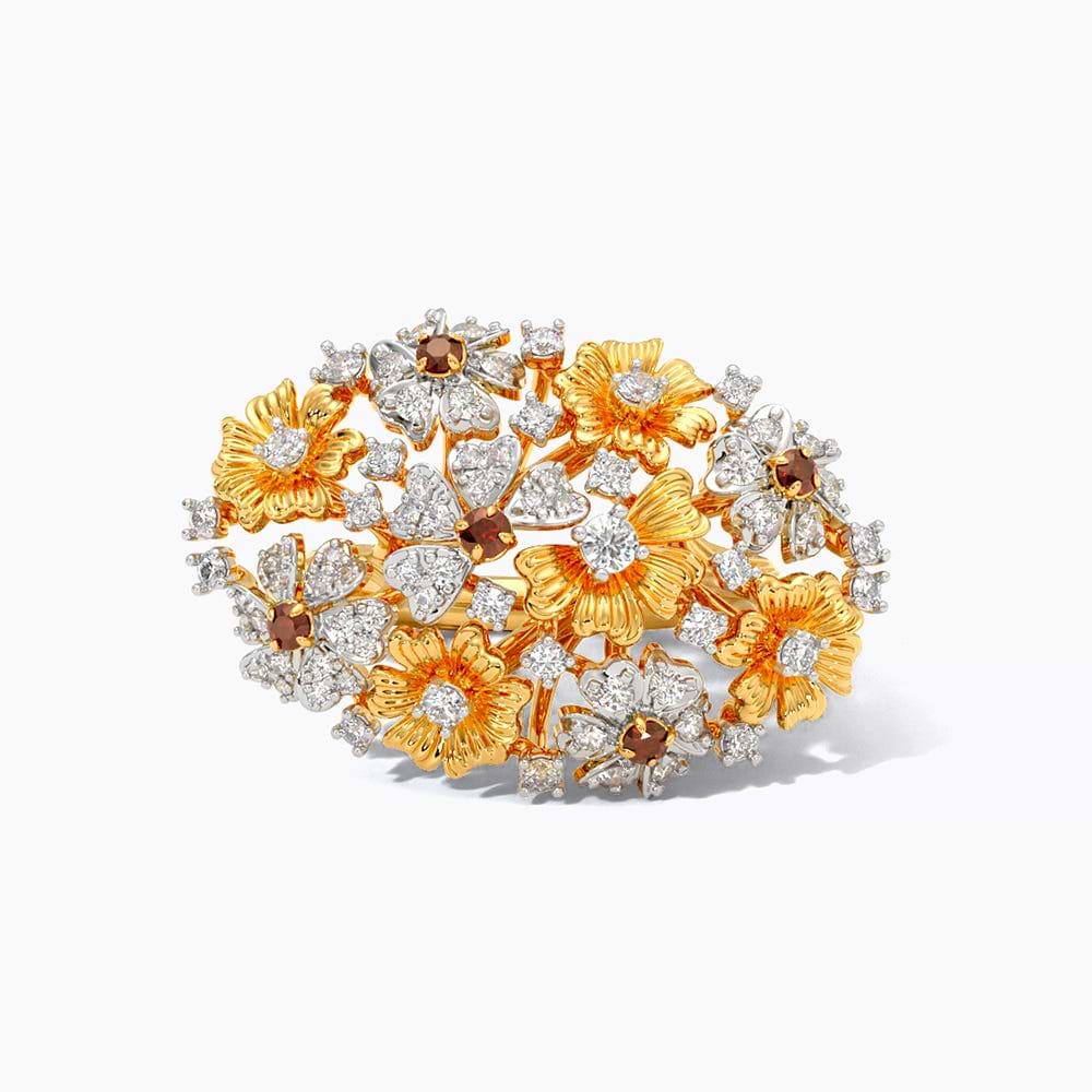 Citrine Bloom Gemstone Ring