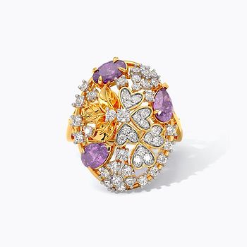 Lavender Lush Gemstone Ring