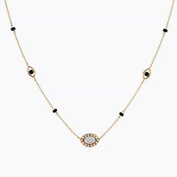 Divine Evil eye Diamond Mangalsutra