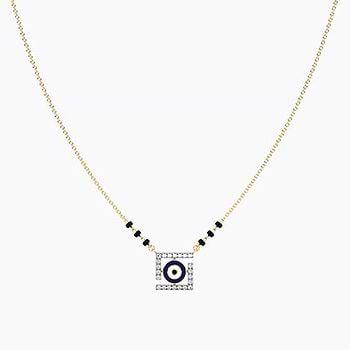 Lilo Evil Eye Diamond Mangalsutra