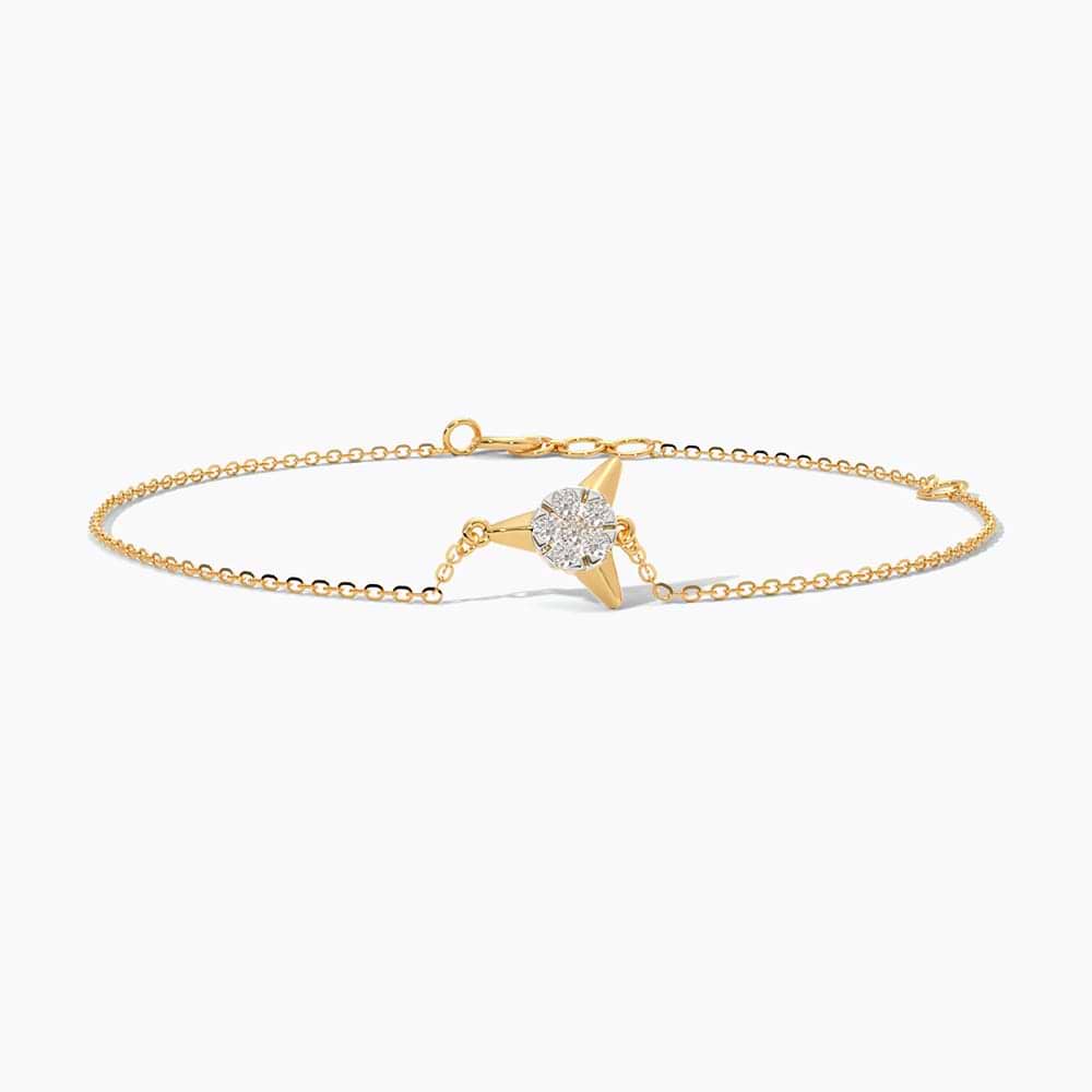 Plane Crazy Diamond Chain Bracelet
