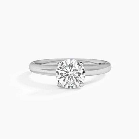 Classic Petite Solitaire Mount Ring