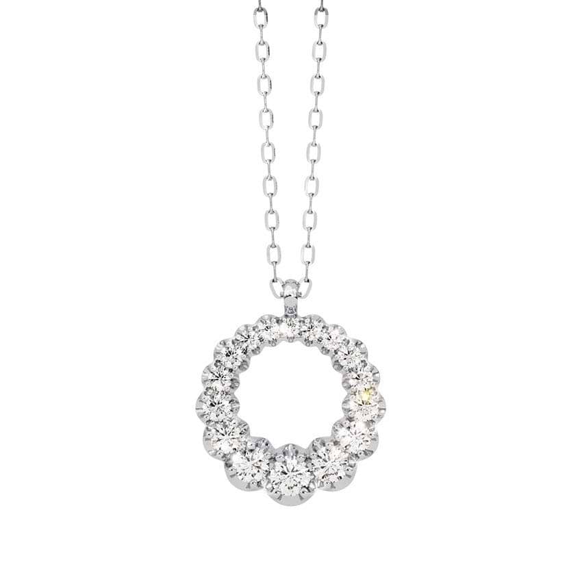 Emberleaf Glint Diamond Necklace