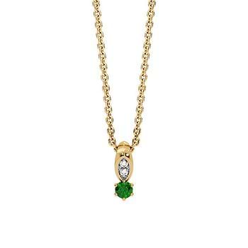 Abstract Eye Gemstone Pendant