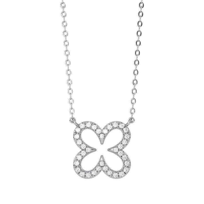 Fairy Frame Diamond Necklace