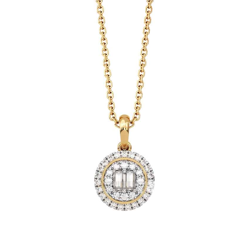 Urban Halo Diamond Pendant